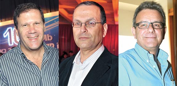 יאיר גלר, רוני ארן, גיל סמסונוב / צלם: תמר מצפי, איל יצהר